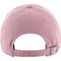 kasketter-buet-lyserod-justerbar-rem-clean-up-mauve-fra-los-angeles-dodgers-mlb-af-47-brand