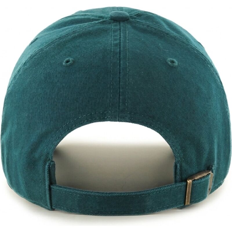 kasketter-buet-gron-justerbar-rem-clean-up-no-loop-label-pacific-green-fra-new-york-yankees-mlb-af-47-brand