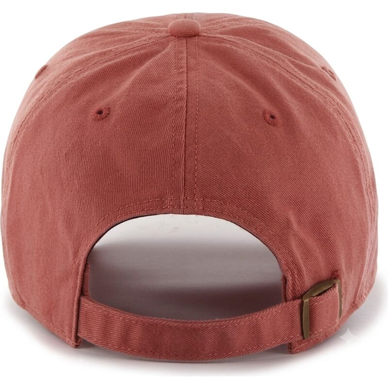 kasketter-buet-rod-justerbar-rem-clean-up-no-loop-label-island-red-fra-new-york-yankees-mlb-af-47-brand kasketter-buet-rod-justerbar-rem-clean-up-no-loop-label-island-red-fra-new-york-yankees-mlb-af-47-brand