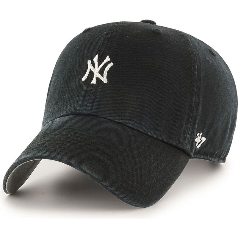 kasketter-buet-sort-justerbar-rem-clean-up-base-runner-mini-fra-new-york-yankees-mlb-af-47-brand kasketter-buet-sort-justerbar-rem-clean-up-base-runner-mini-fra-new-york-yankees-mlb-af-47-brand