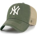 kasketter-buet-gron-snapback-clean-up-trawler-fra-new-york-yankees-mlb-af-47-brand
