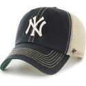 kasketter-buet-sort-snapback-clean-up-trawler-fra-new-york-yankees-mlb-af-47-brand
