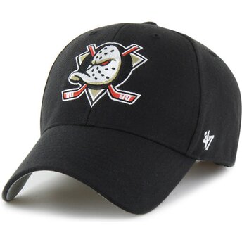 Kasketter buet sort justerbar rem MVP Essential fra Anaheim Ducks NHL af 47 Brand