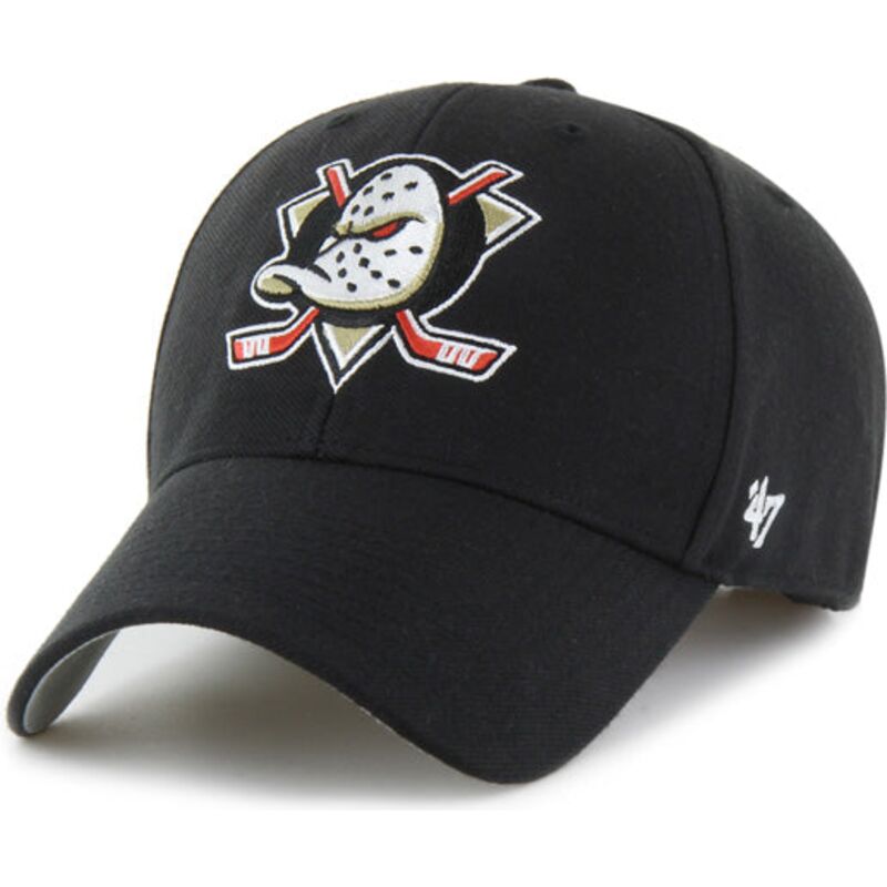 kasketter-buet-sort-justerbar-rem-mvp-essential-fra-anaheim-ducks-nhl-af-47-brand