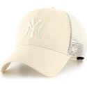 kasketter-buet-beige-snapback-mvp-branson-fra-new-york-yankees-mlb-af-47-brand