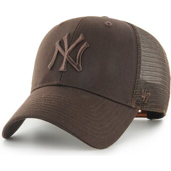 Kasketter buet brun snapback MVP Branson fra New York...