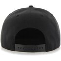 kasketter-flad-sort-snapback-captain-no-shot-fra-new-york-yankees-mlb-af-47-brand
