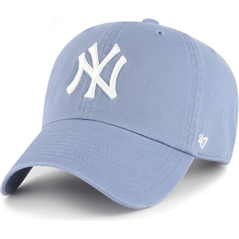 kasketter-buet-bla-justerbar-rem-clean-up-vapor-fra-new-york-yankees-mlb-af-47-brand kasketter-buet-bla-justerbar-rem-clean-up-vapor-fra-new-york-yankees-mlb-af-47-brand