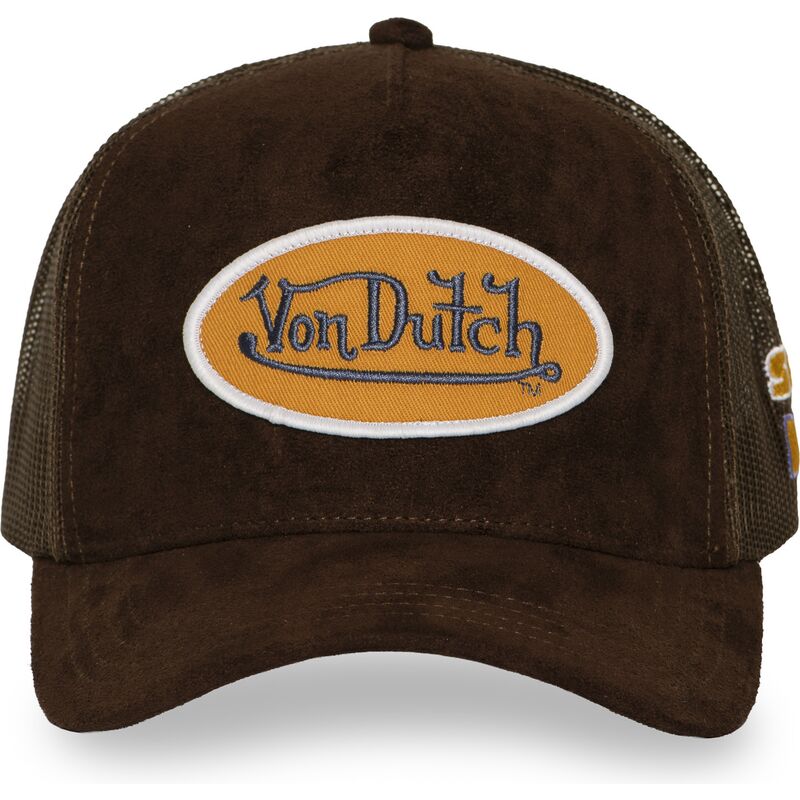kasketter-buet-brun-snapback-fur14-af-von-dutch