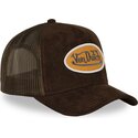 kasketter-buet-brun-snapback-fur14-af-von-dutch