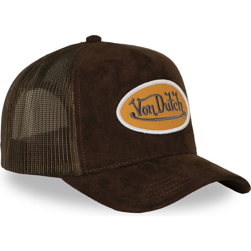kasketter-buet-brun-snapback-fur14-af-von-dutch