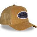kasketter-buet-brun-snapback-fur17-af-von-dutch