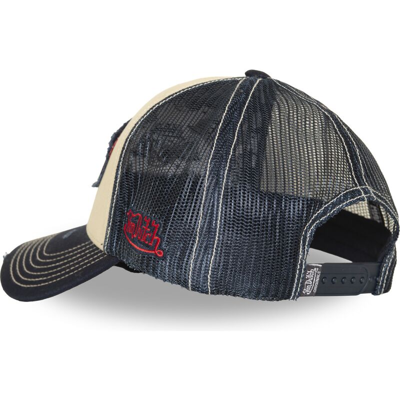 kasketter-buet-marinebla-snapback-urb02-af-von-dutch