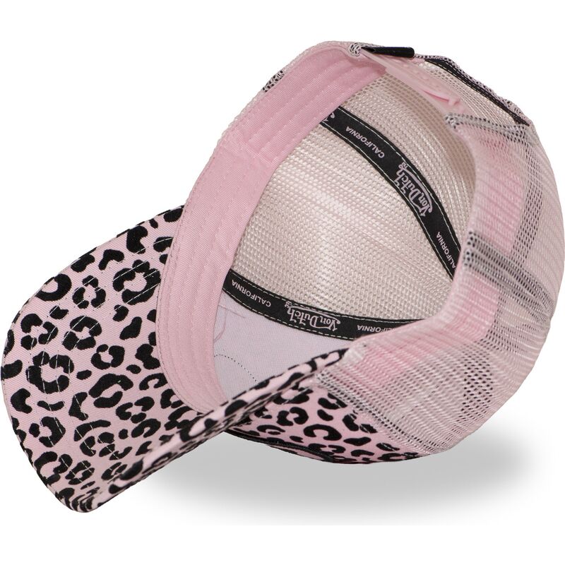 kasketter-buet-leopard-snapback-rosa-verle-af-von-dutch kasketter-buet-leopard-snapback-rosa-verle-af-von-dutch