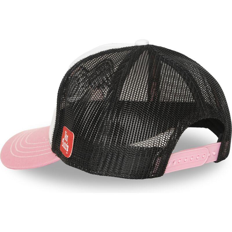 kasketter-buet-lyserod-snapback-oeil-af-von-dutch