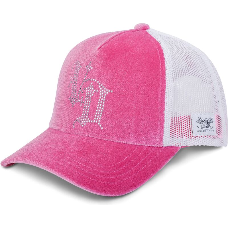 kasketter-buet-lyserod-snapback-royalp-af-von-dutch kasketter-buet-lyserod-snapback-royalp-af-von-dutch