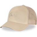 kasketter-buet-beige-snapback-log23-af-von-dutch