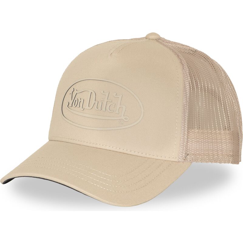 kasketter-buet-beige-snapback-log23-af-von-dutch kasketter-buet-beige-snapback-log23-af-von-dutch