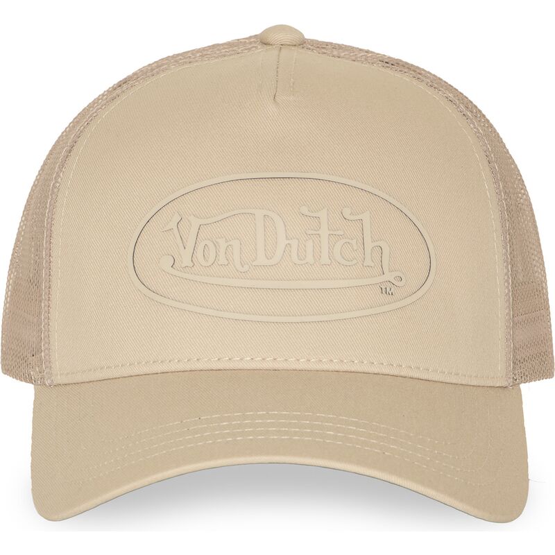 kasketter-buet-beige-snapback-log23-af-von-dutch kasketter-buet-beige-snapback-log23-af-von-dutch