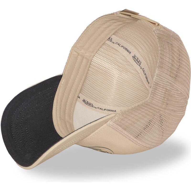 kasketter-buet-beige-snapback-log23-af-von-dutch kasketter-buet-beige-snapback-log23-af-von-dutch