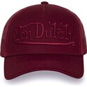 kasketter-buet-rod-snapback-emb07-af-von-dutch