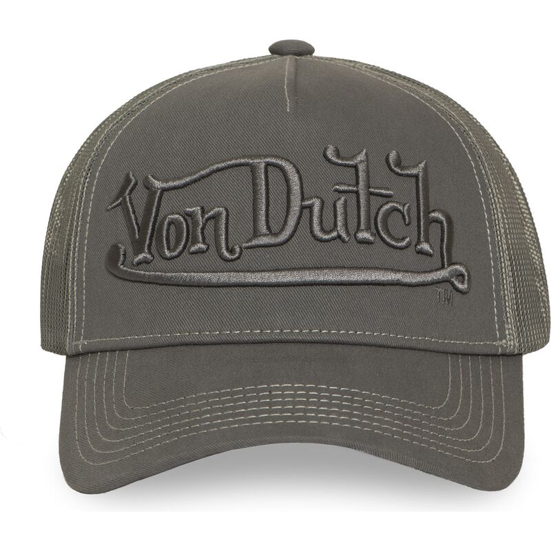 kasketter-buet-gra-snapback-emb08-af-von-dutch