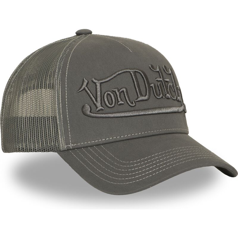 kasketter-buet-gra-snapback-emb08-af-von-dutch