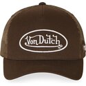 kasketter-buet-brun-justerbar-rem-lofb51-af-von-dutch