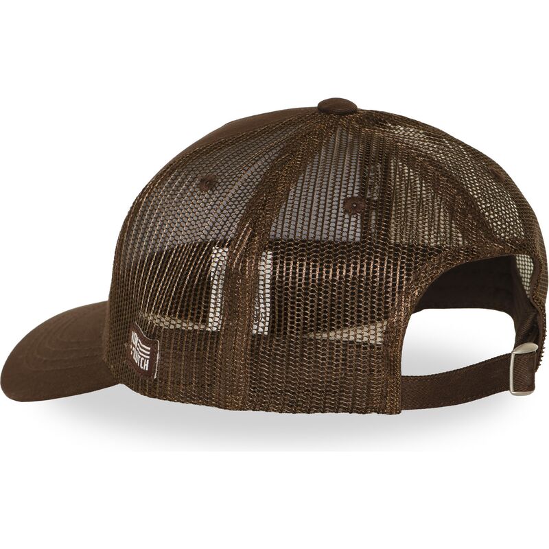kasketter-buet-brun-justerbar-rem-lofb51-af-von-dutch kasketter-buet-brun-justerbar-rem-lofb51-af-von-dutch