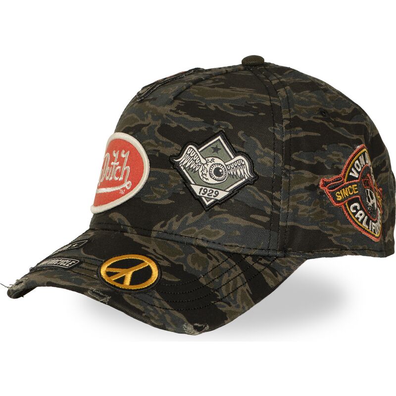 kasketter-buet-camouflage-snapback-kamo02-af-von-dutch kasketter-buet-camouflage-snapback-kamo02-af-von-dutch
