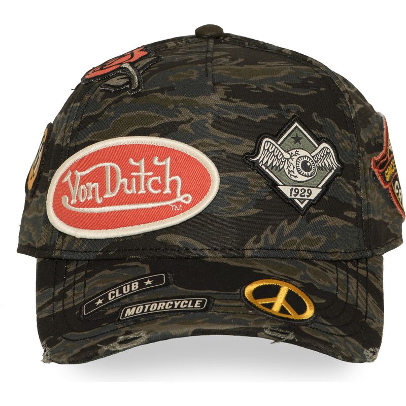kasketter-buet-camouflage-snapback-kamo02-af-von-dutch kasketter-buet-camouflage-snapback-kamo02-af-von-dutch