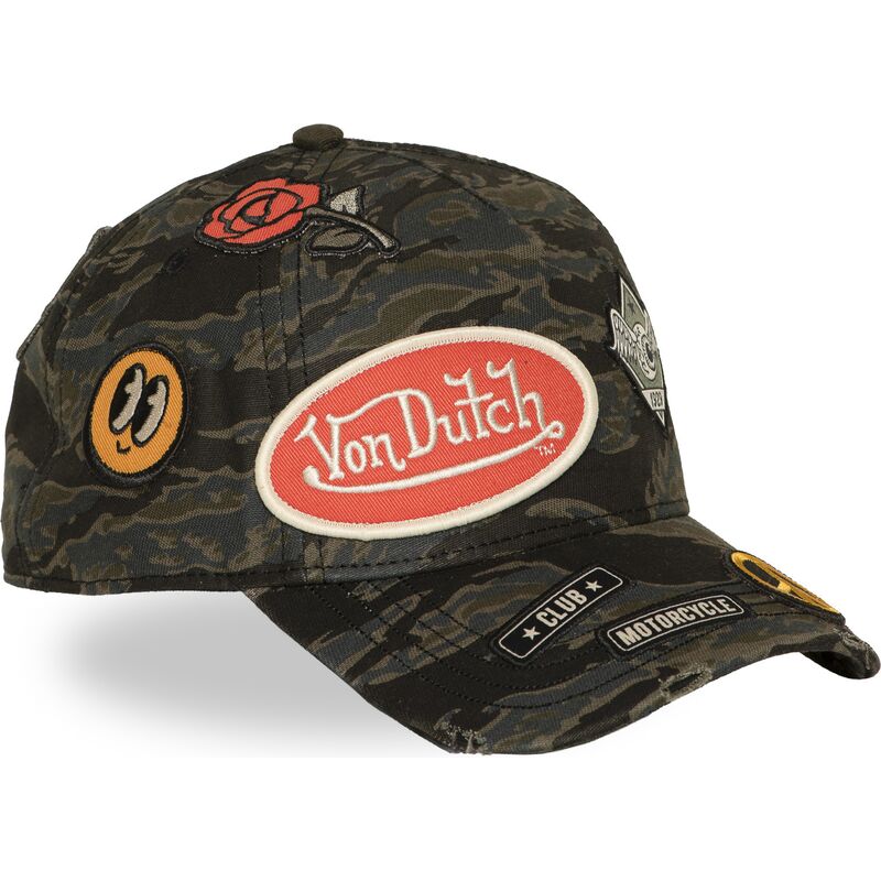 kasketter-buet-camouflage-snapback-kamo02-af-von-dutch kasketter-buet-camouflage-snapback-kamo02-af-von-dutch