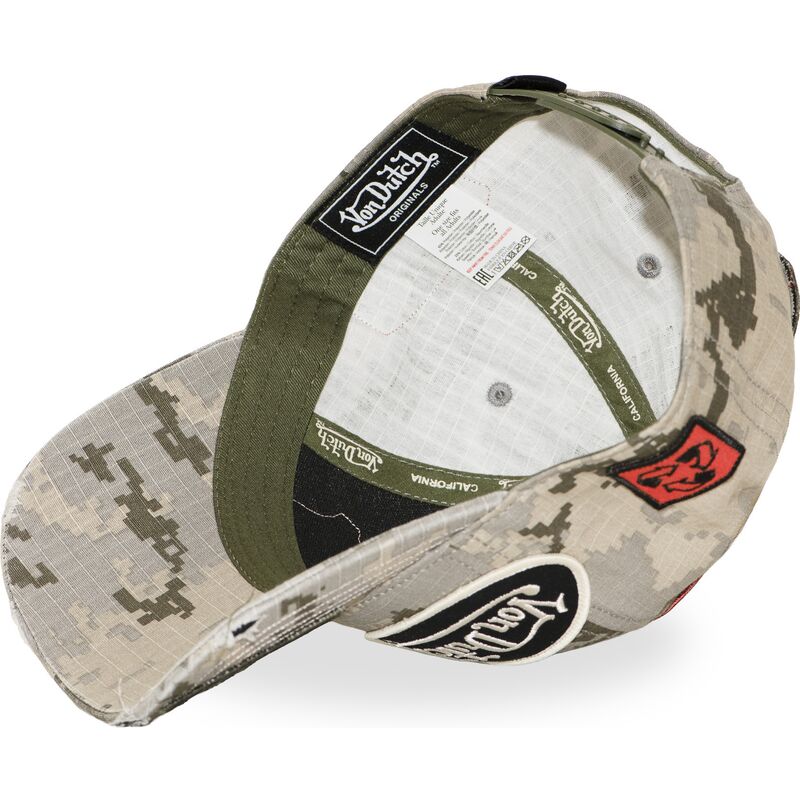kasketter-buet-camouflage-snapback-kamo03-af-von-dutch kasketter-buet-camouflage-snapback-kamo03-af-von-dutch