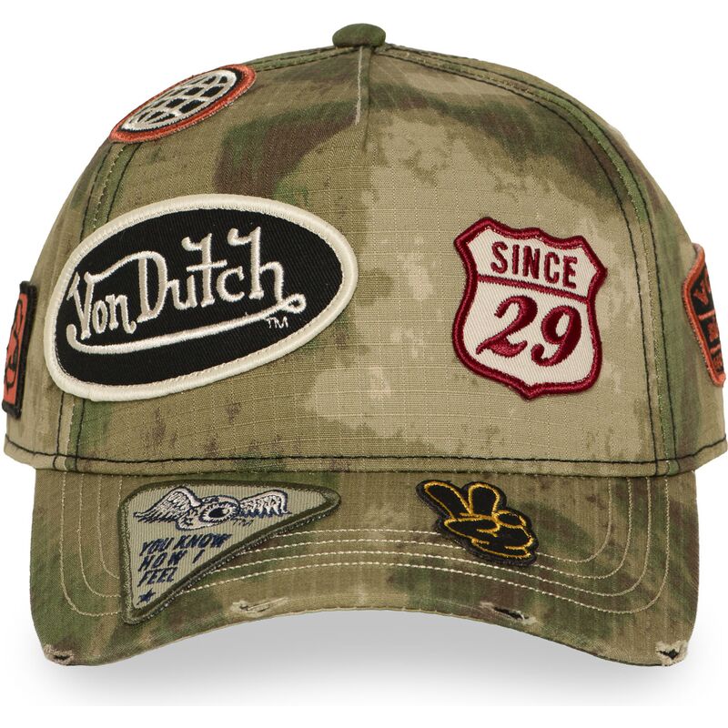 kasketter-buet-camouflage-snapback-kamo04-af-von-dutch kasketter-buet-camouflage-snapback-kamo04-af-von-dutch
