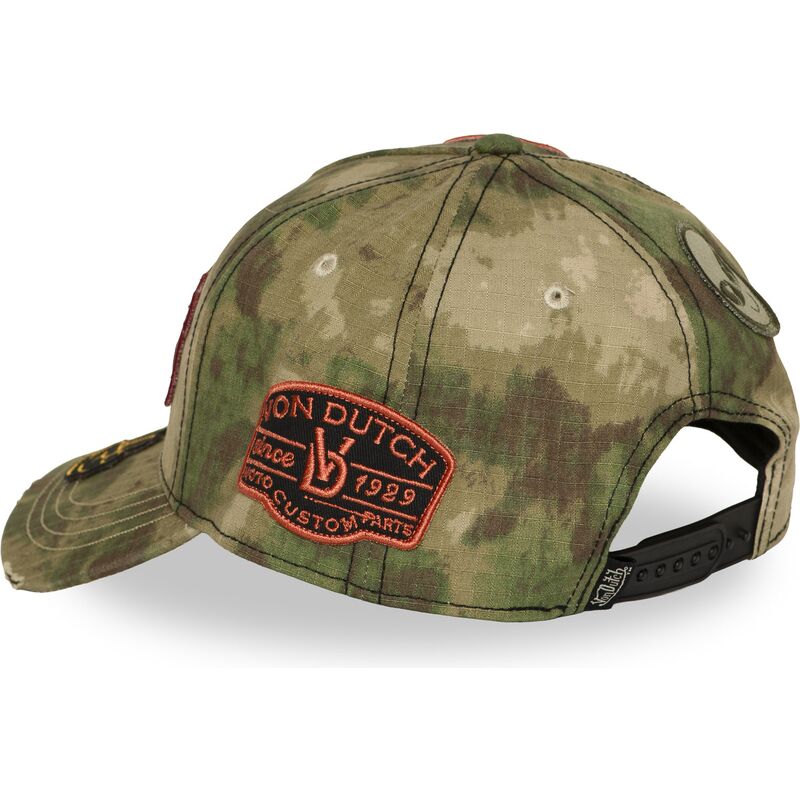 kasketter-buet-camouflage-snapback-kamo04-af-von-dutch kasketter-buet-camouflage-snapback-kamo04-af-von-dutch