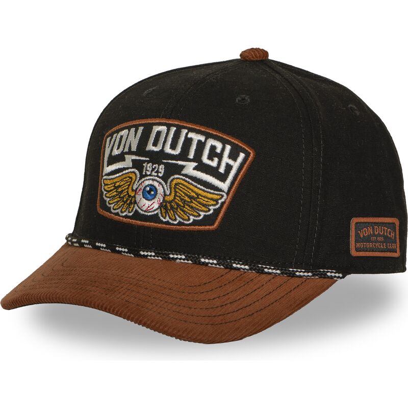 kasketter-buet-brun-snapback-sem16-af-von-dutch kasketter-buet-brun-snapback-sem16-af-von-dutch