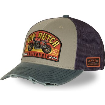 Kasketter buet flerfarvet snapback SEM18 af Von Dutch