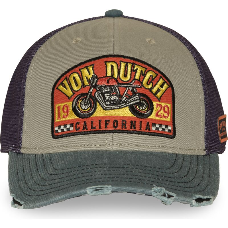 kasketter-buet-flerfarvet-snapback-sem18-af-von-dutch