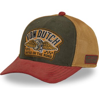 Kasketter buet flerfarvet snapback SEM19 af Von Dutch