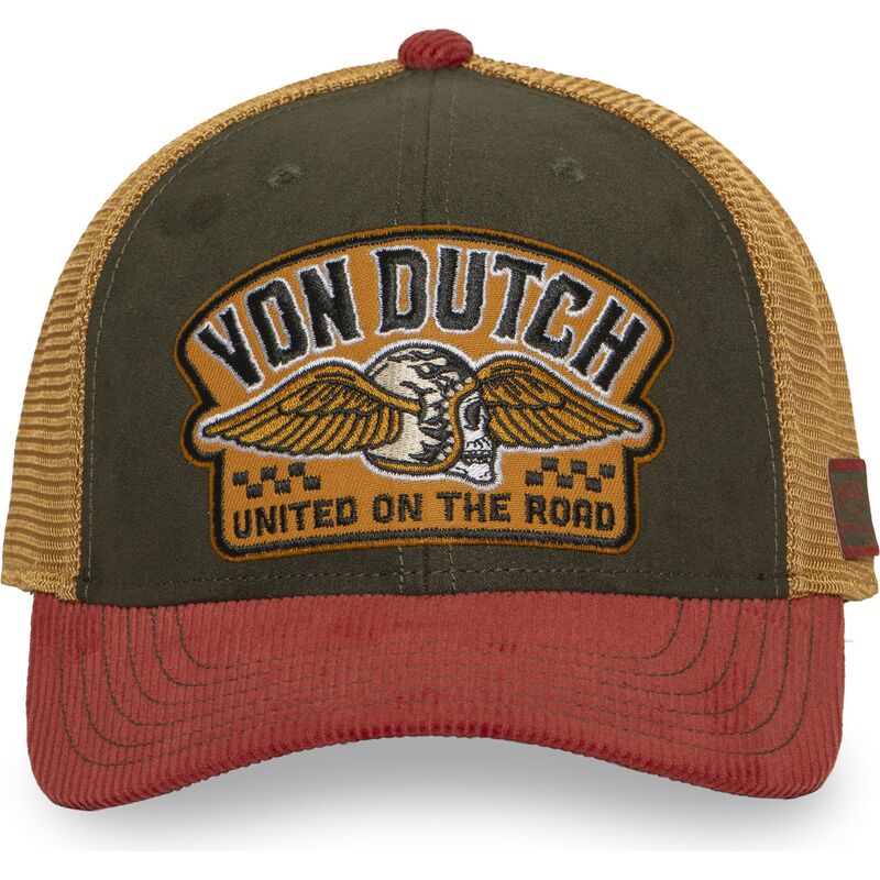 kasketter-buet-flerfarvet-snapback-sem19-af-von-dutch