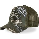 kasketter-buet-gron-snapback-cafe14-af-von-dutch