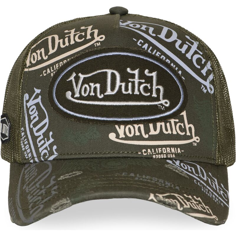 kasketter-buet-gron-snapback-cafe14-af-von-dutch
