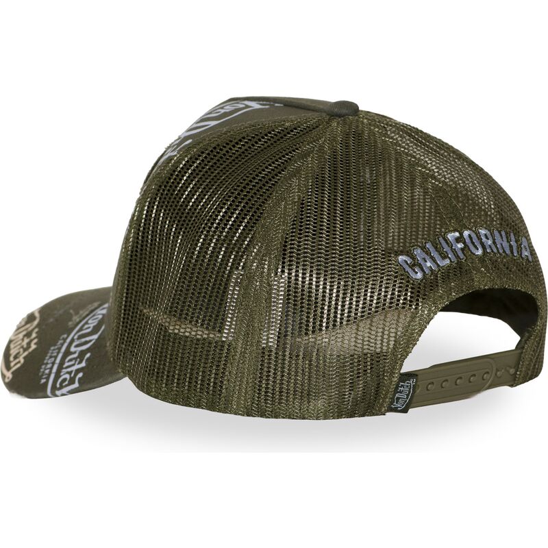kasketter-buet-gron-snapback-cafe14-af-von-dutch
