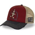 kasketter-buet-flerfarvet-snapback-crew36-af-von-dutch