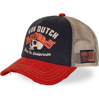 Kasketter buet flerfarvet snapback CREW39 af Von Dutch
