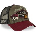 kasketter-buet-flerfarvet-snapback-patches17-af-von-dutch