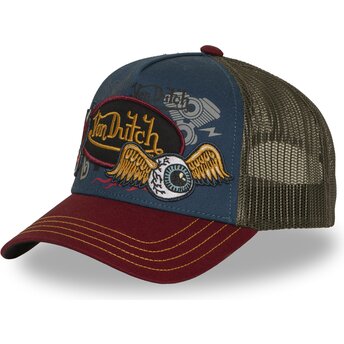 Kasketter buet flerfarvet snapback PATCHES20 af Von Dutch