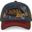 kasketter-buet-flerfarvet-snapback-patches20-af-von-dutch