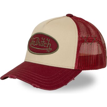 Kasketter buet rød snapback USED 16 af Von Dutch