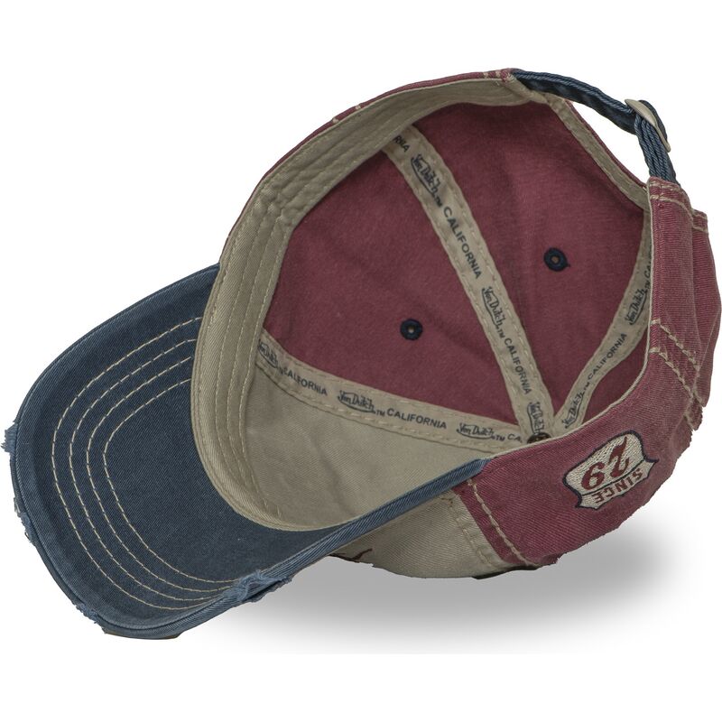 kasketter-buet-flerfarvet-justerbar-rem-retro15-af-von-dutch kasketter-buet-flerfarvet-justerbar-rem-retro15-af-von-dutch